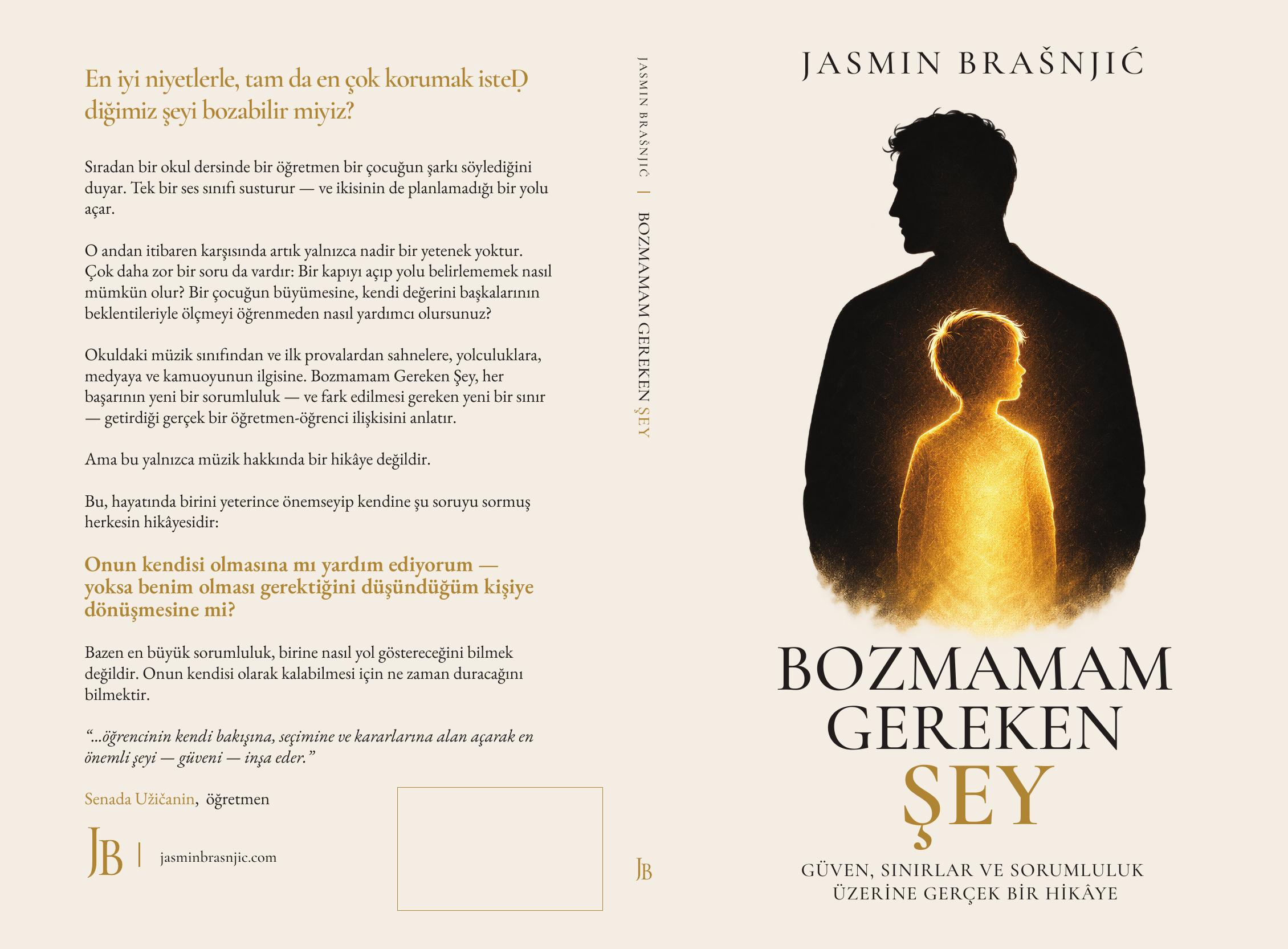 Kitabın Türkçe tam kapağı: arka kapak, sırt ve ön kapak